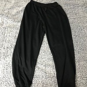 Black joggers